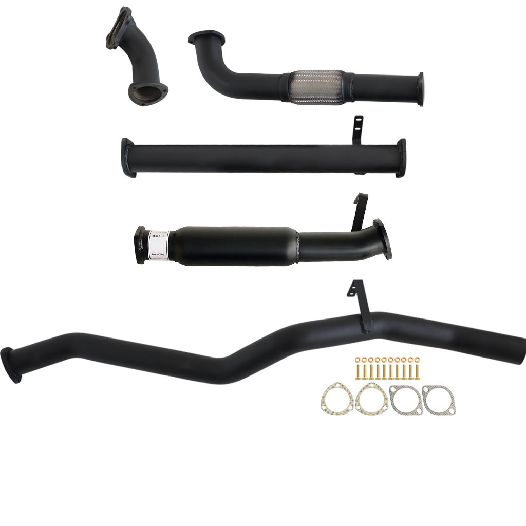 Toyota Landcruiser 60 Series 1980-1990 4L 3 Inch Turbo Back Exhaust 12H-T