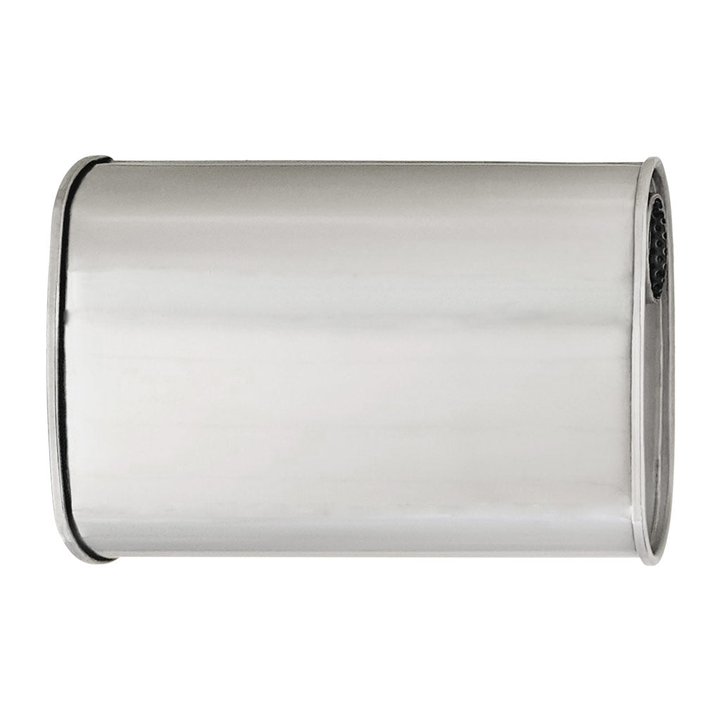 10" x 4" Offset/Centre (F) Configurations Mufflers | Stainless 409 | Select Your Size Length and Internal Options