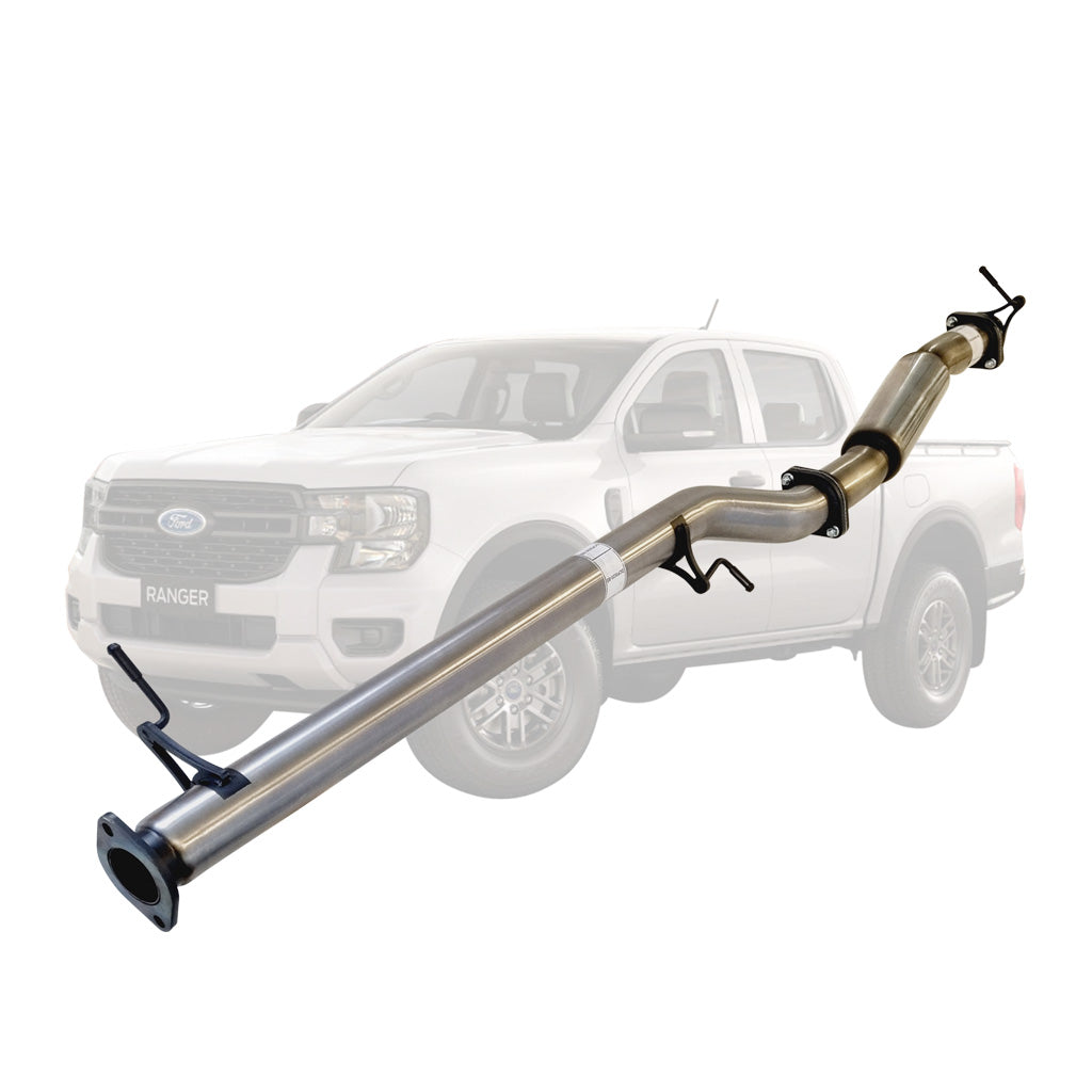 Ford Ranger Next Gen 2022 Onwards 2L BI-Turbo 3 Inch DPF Back Exhaust Not For ADBLUE models (Requires tunning After Fitment)