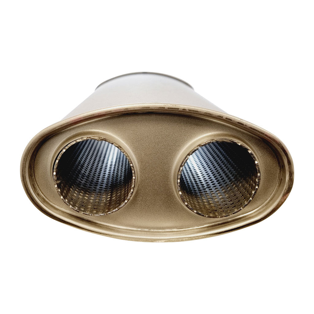 8" x 4" Dual/Dual Configurations Mufflers | Aluminised | Select Your Size Length and Internal Options