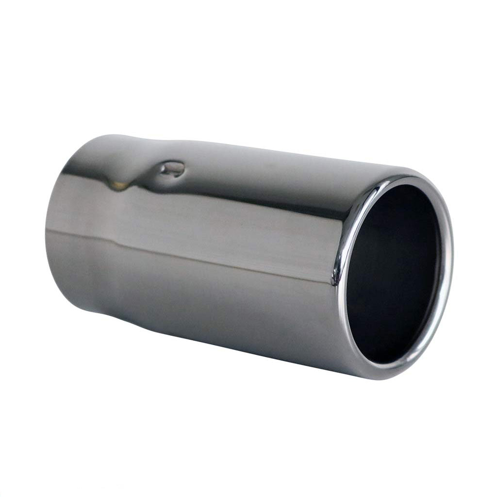 Straight Cut Rolled In RX 2 1/2" In 2 3/4" Out 5" Long SS304 Tip