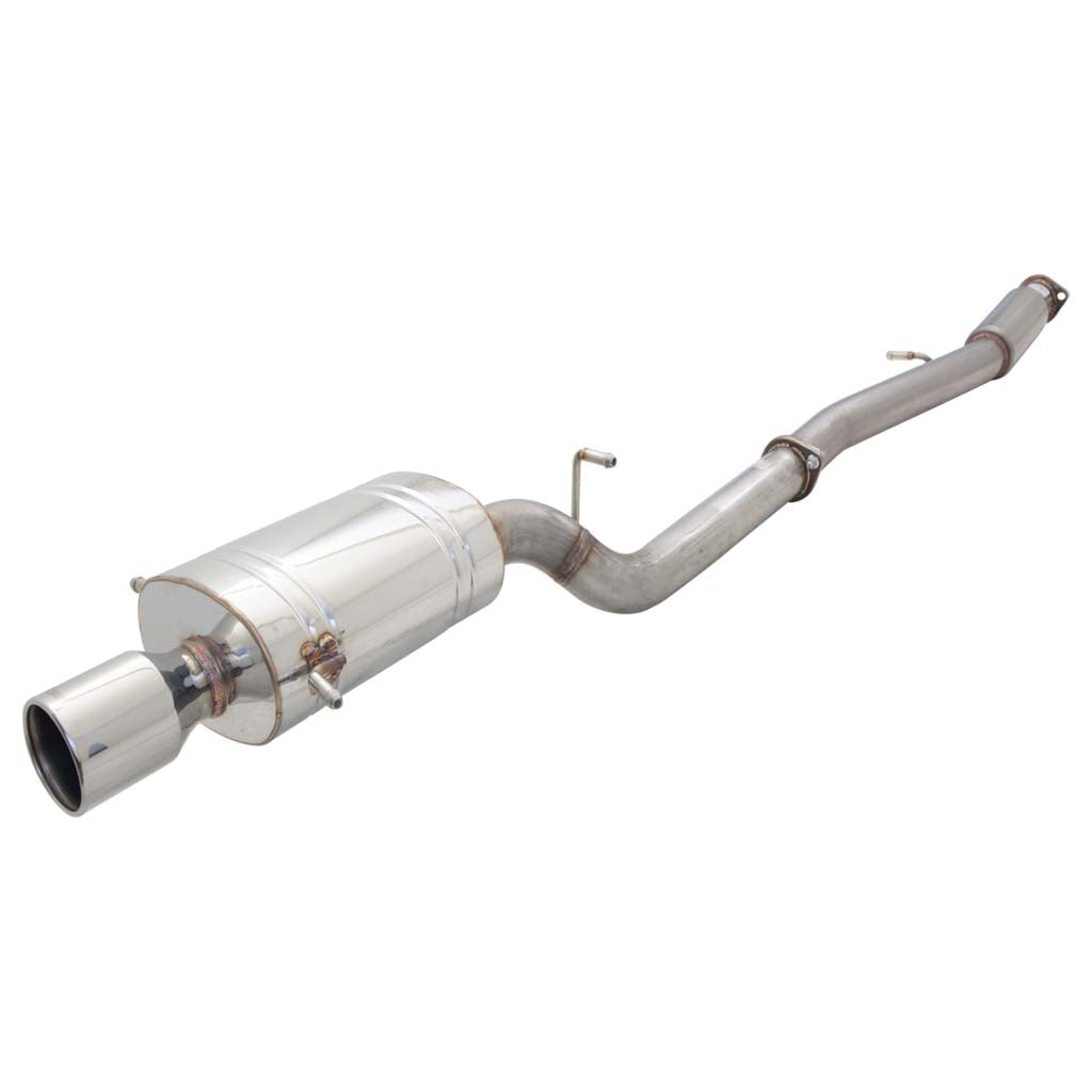 Subaru WRX Cat Back With Oval Single Outlet Muffler