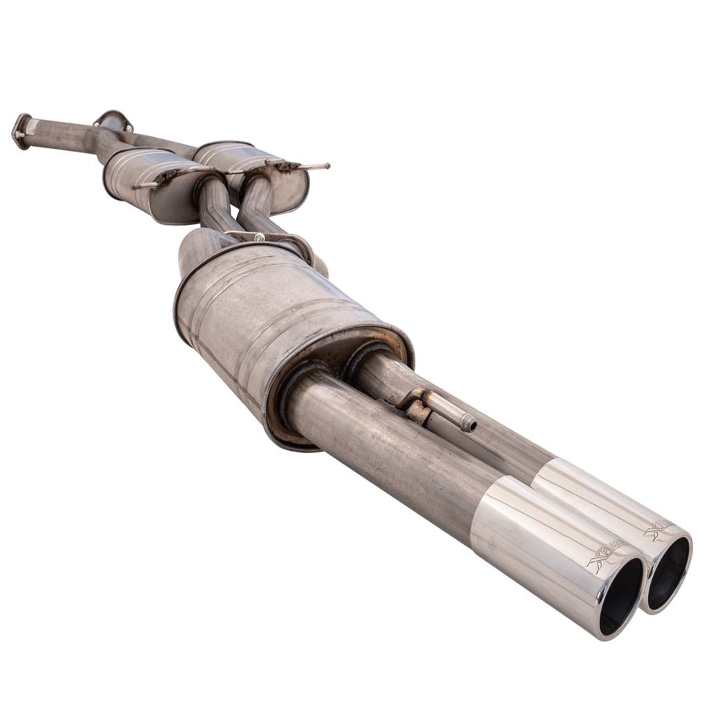 Holden Commodore VT-VZ V8 Sedan Twin 3" Cat-Back System - Raw Finish 409 S/S