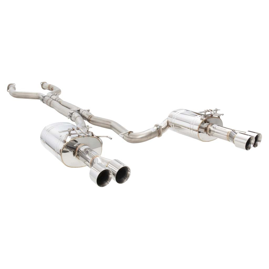 Holden VE/VF V8 Ute Straight Pipe Center Twin 3Inch 304 SS Cat Back