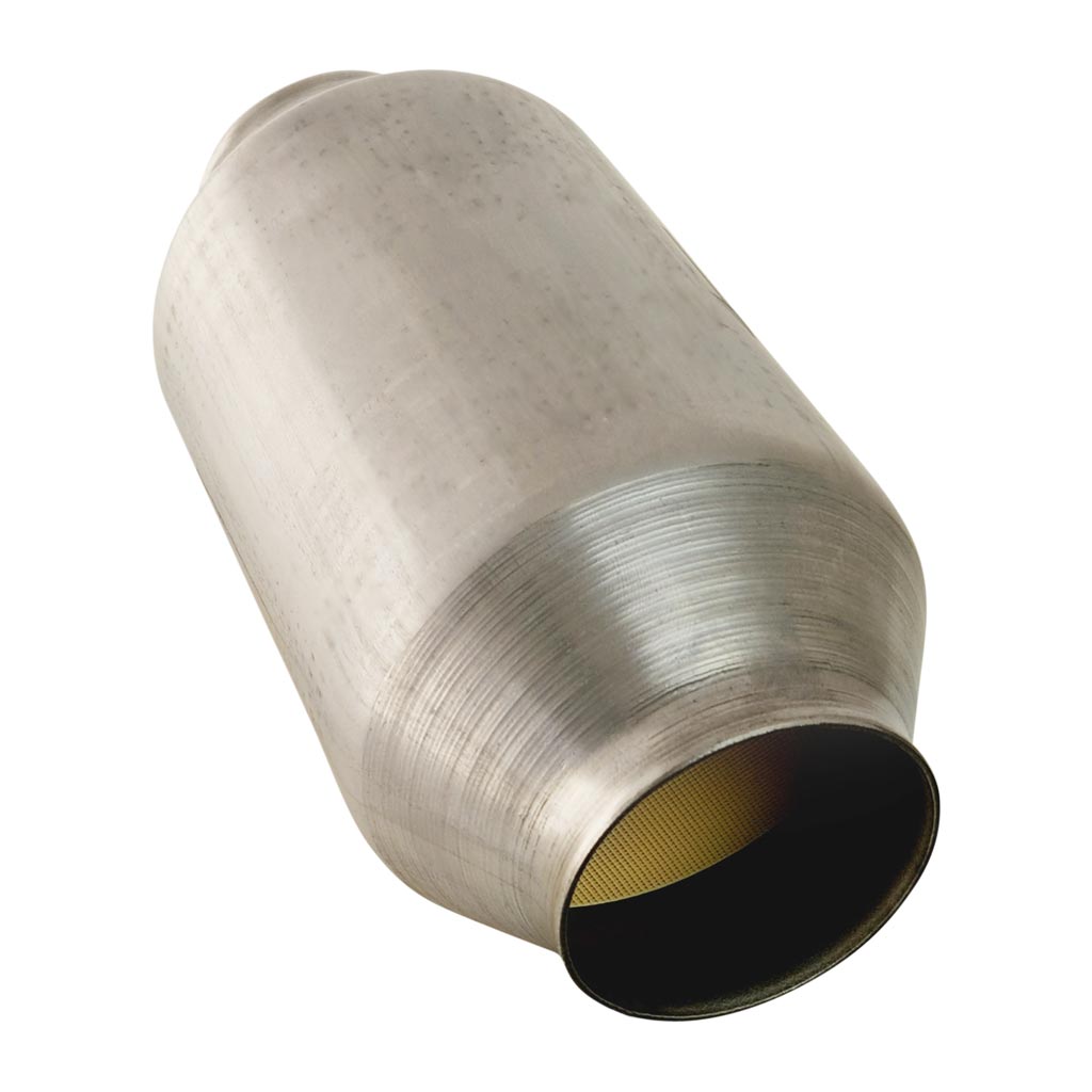 Universal Euro 5 and 4 Ceramic Core Catalytic Converter 4" Round Body - Available in 2", 2.25", and 2.5"