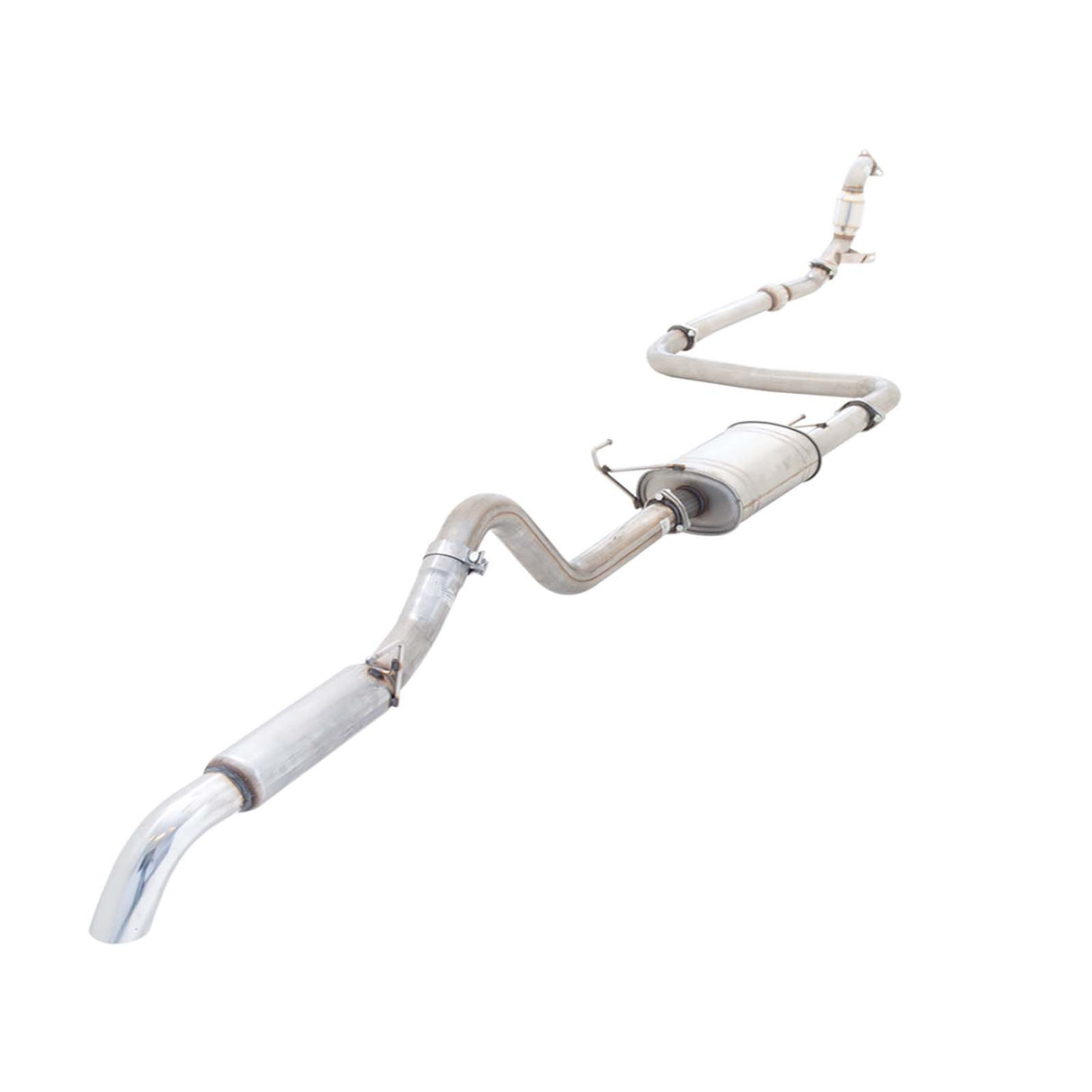 Nissan Navara D40 Turbo Back Exhaust with Cat Converter