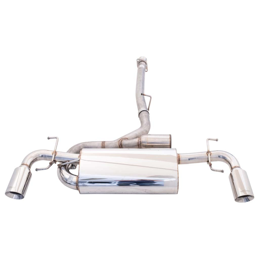 MAZDA RX8 S2 Nov 2008-12 CAT-BACK SYSTEM 409 CENTRE SECTION WITH POLISHED REAR DUAL-SIDE 4" TIPS