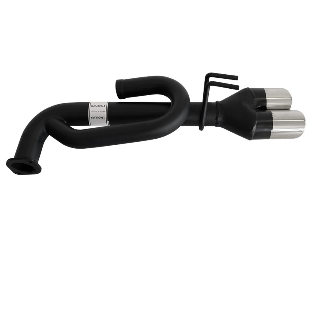 HOLDEN COMMODORE VE SEDAN & WAGON TWIN REAR 2 1/2" J-PIPE KIT RHS WITH TYP006 TIP