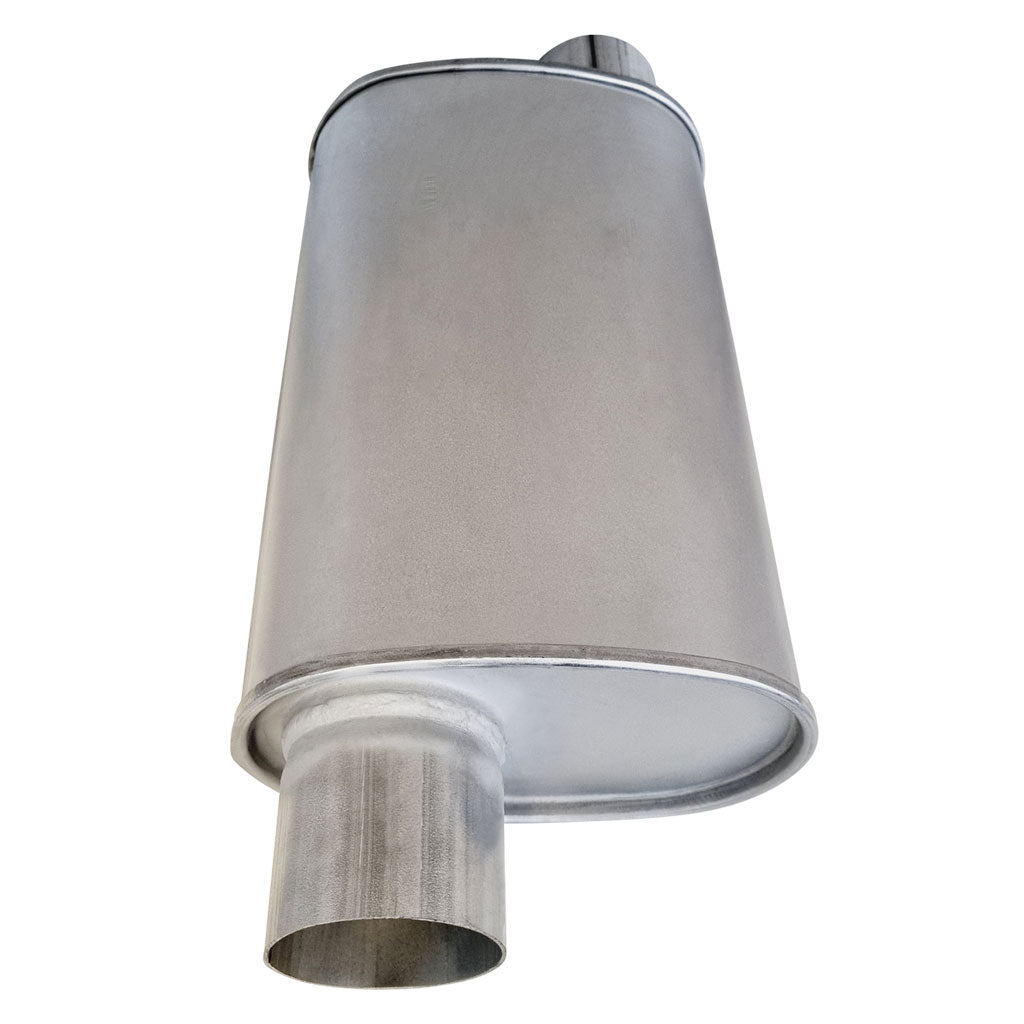 8" x 5" Offset/Offset Configurations Mufflers | Aluminised | Select Your Size Length and Internal Options