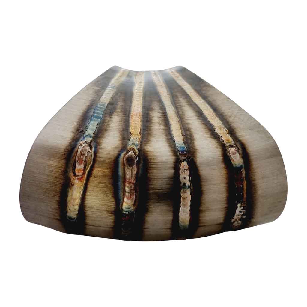 3.5" (50*110) Welded Horizontal Pie Cuts SS304 Brushed 9° 45