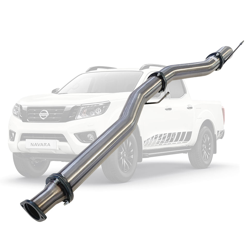 Nissan Navara NP300 D23 2015 On 2.3L 4 Inch DPF Back Exhaust