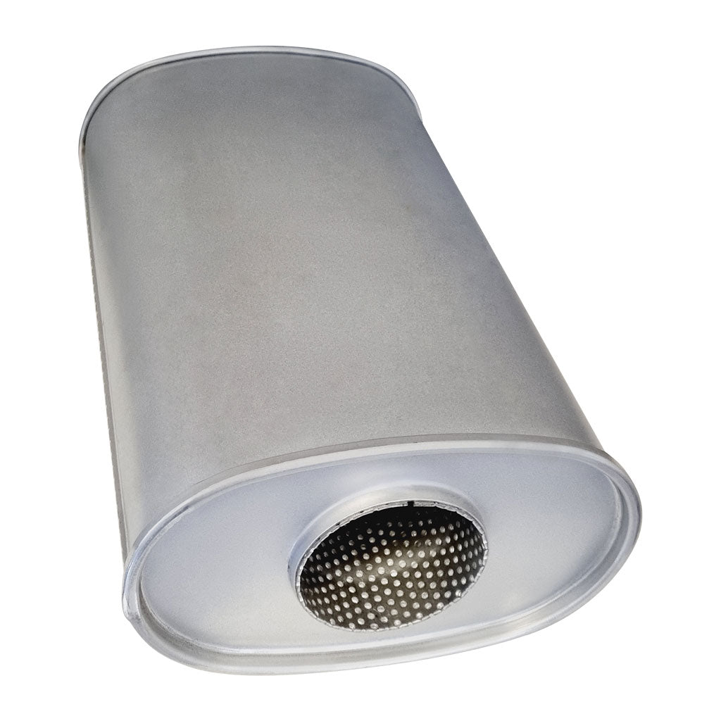 8" x 5" Offset/Centre Configurations Mufflers | Aluminised | Select Your Size Length and Internal Options