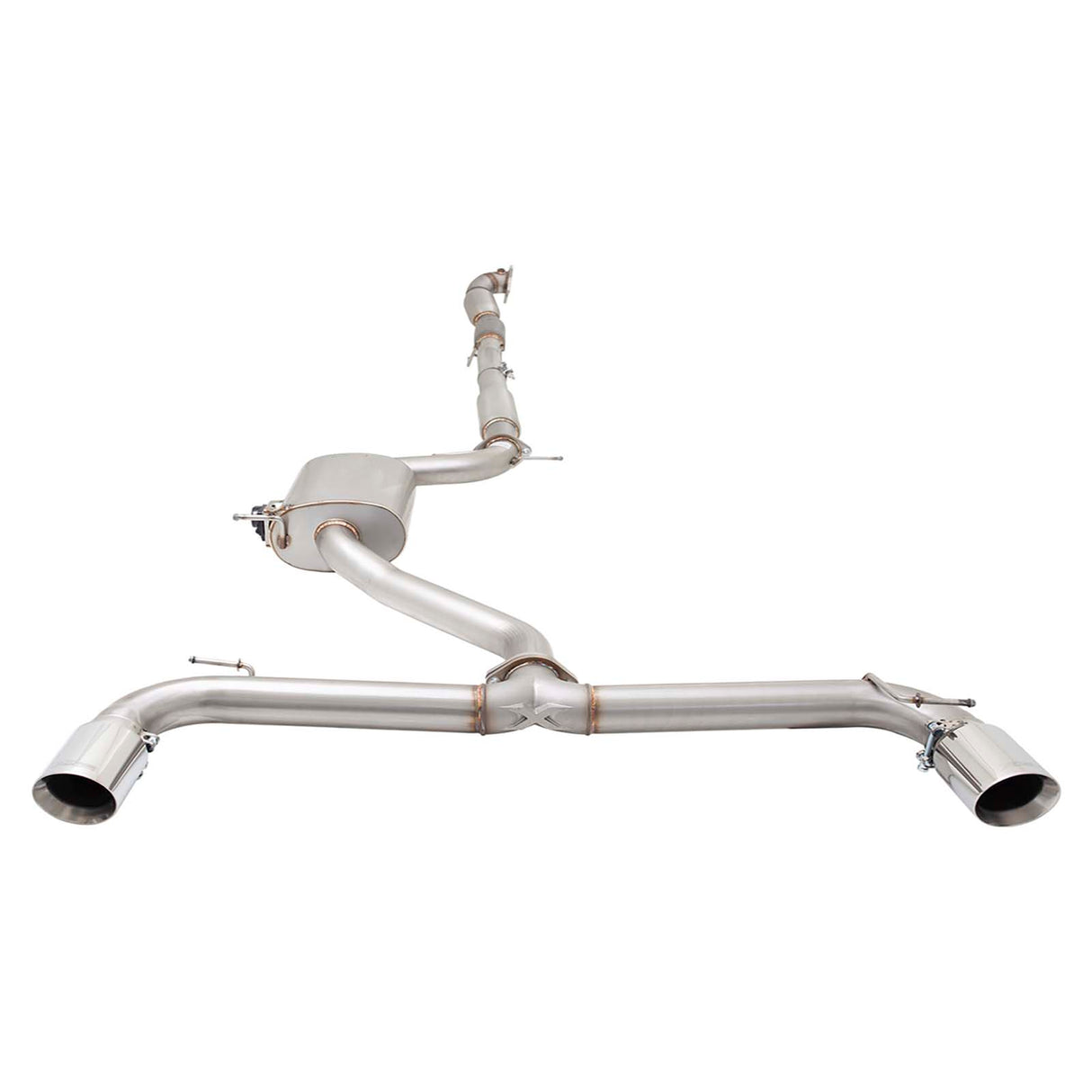 VW MK6 Varex Valved Turbo Back Exhaust System