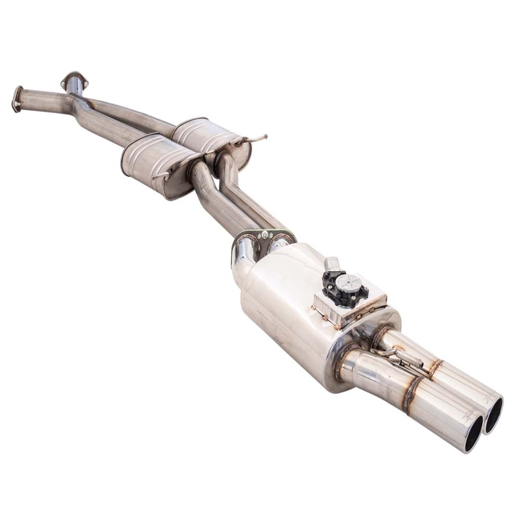 Holden Commodore VT-VZ V8 Ute Twin 3" Cat-Back System w/ Varex Rear Muffler- Raw Finish 409 S/S