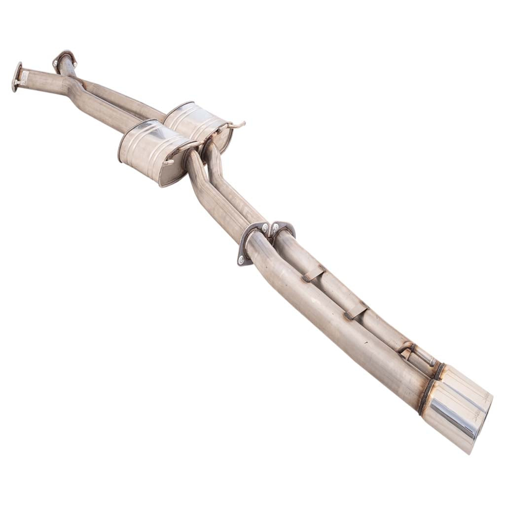 VT-VZ Ute Twin 21/2" Cat Back Twin Pipe Rear (No Muffler) 409 Stainless