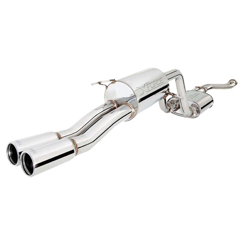 Ford BA BF Falcon Turbo Ute Twin 2.5Inch Turbo Back Exhaust