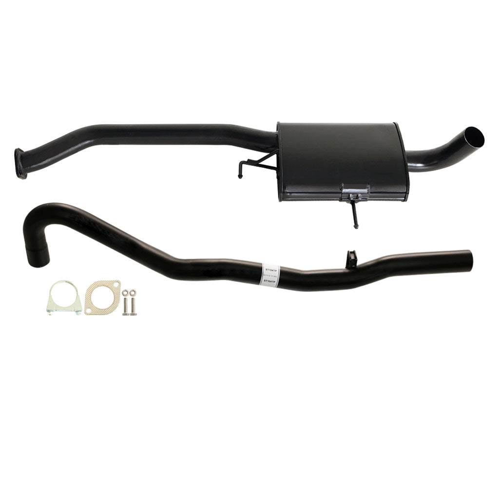 HOLDEN COMMODORE VN-VS V8 SEDAN 2 1/2" CATBACK KIT INC 2 X EVERFLO MUFFLER & TAILPIPE