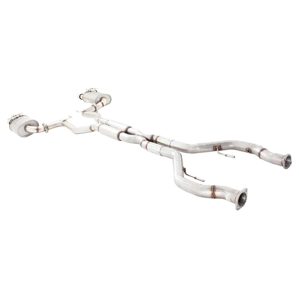 Holden Commodore VE VF Ute XFORCE Twin 3" Catback Exhaust - Raw Finish 409