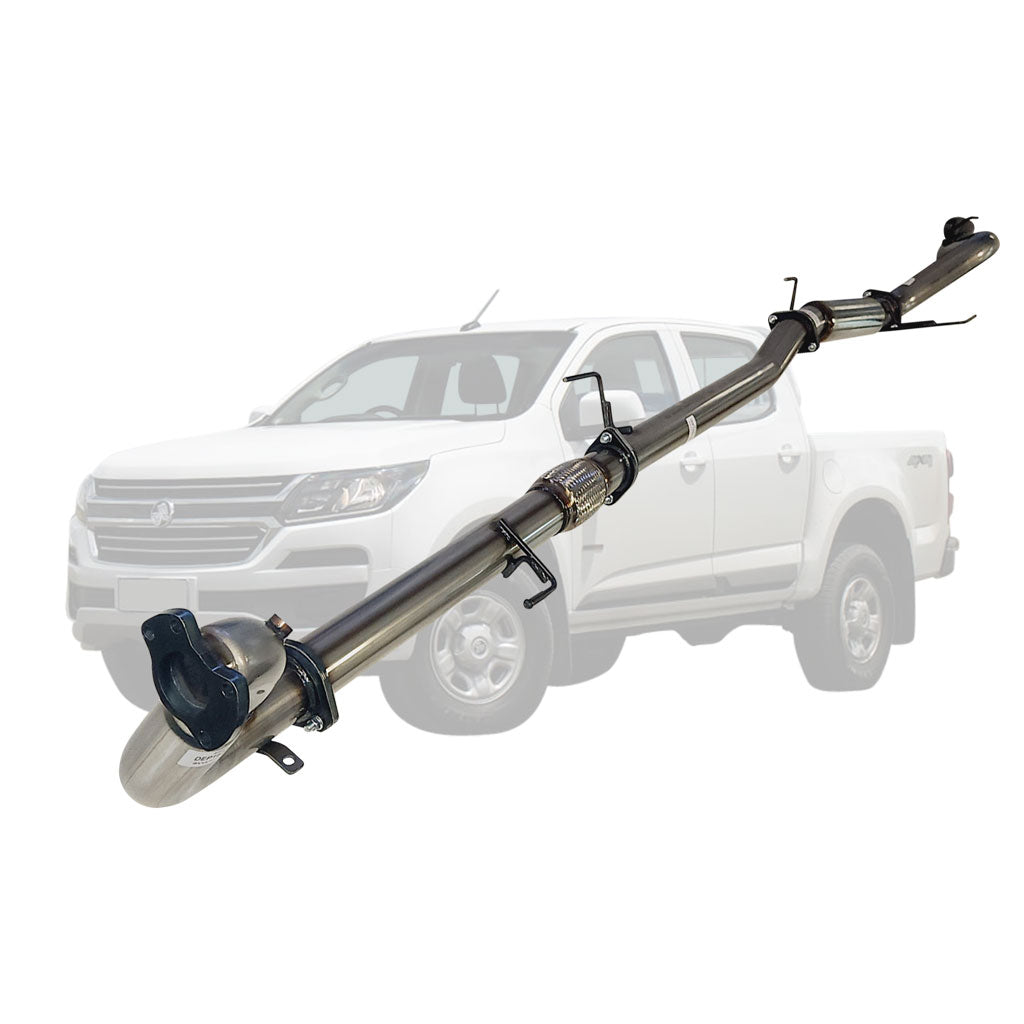 Holden Colorado RG 2016 Onwards 2.8L 3 Inch Stainless Turbo Back DPF Delete Exhaust