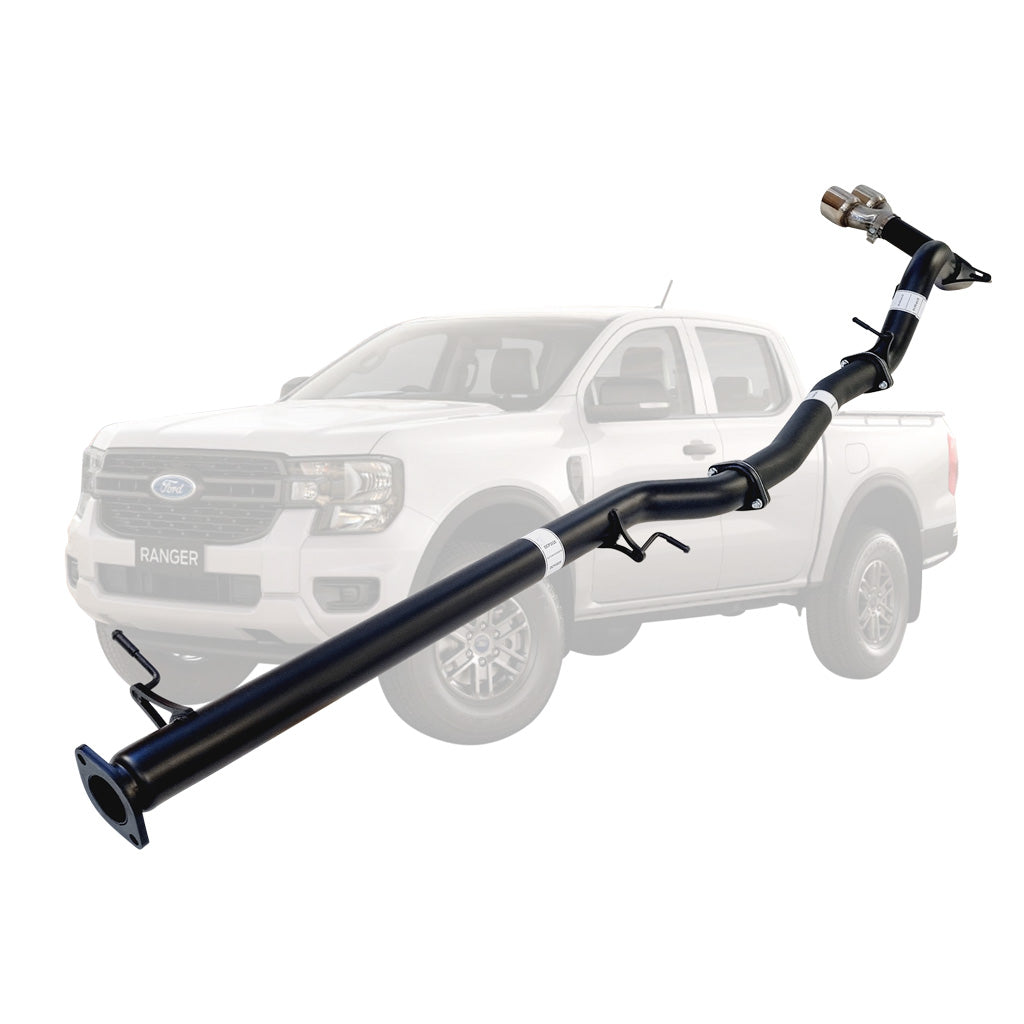 Ford Ranger Next Gen 2022 Onwards 2L BI-Turbo 3 Inch DPF Back Exhaust Not For ADBLUE models (Requires tunning After Fitment)