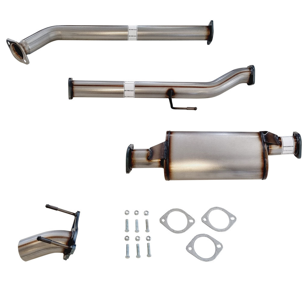 Toyota Hilux N80 2.4L 3 Inch DPF Back Exhaust