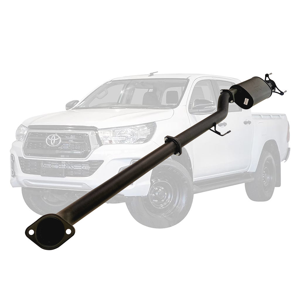 Toyota Hilux N80 2.4L 3 Inch DPF Back Exhaust
