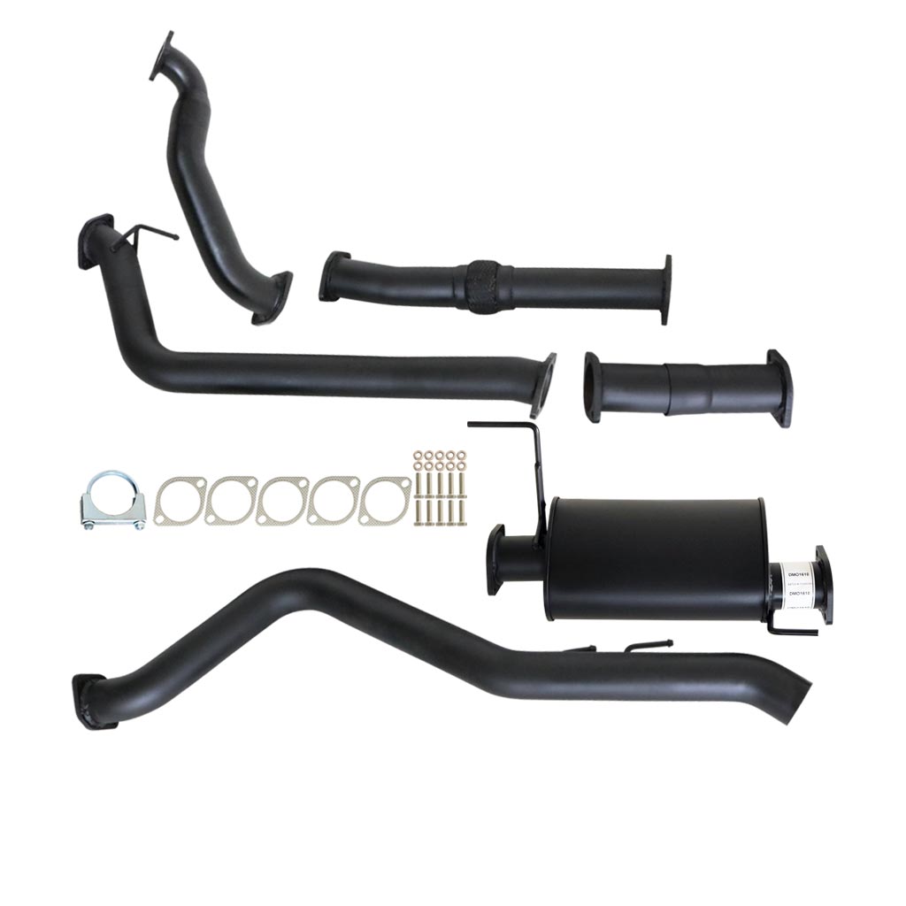 Holden Rodeo RA 1/2007 - 12/2008 3L 4JJ1-TC 3 Inch Turbo Back Exhaust