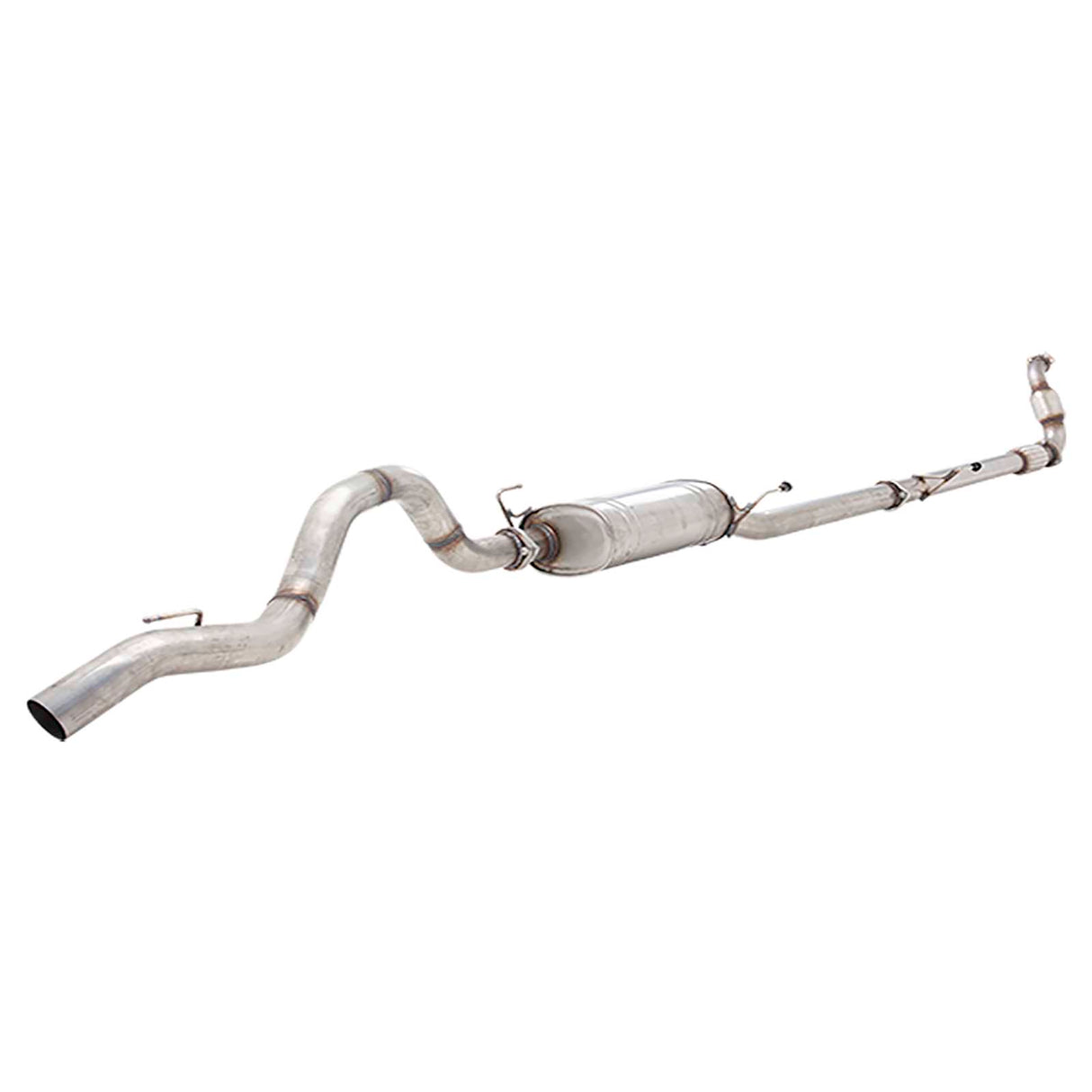 Holden RG Colorado 2.8L Raw 409 Turbo Back System with High Flow Cat