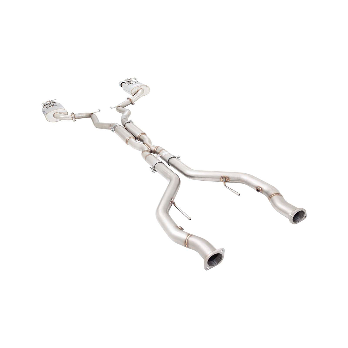 Holden Commodore VE-VF Ute Twin 2.5" Cat-back System (Slip-Joint) - Polished S/S