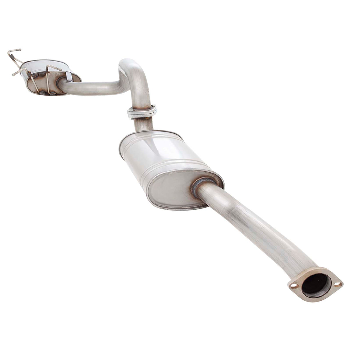 Ford Falcon (BA-BF) XR6 N/A Sedan 2.5" Cat-Back System w/ Dual 3" Tips - Raw Finish 409 S/S