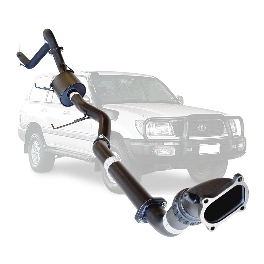 Toyota Landcruiser 100 Series HDJ100 1HD-FTE Wagon 3 Inch Turbo Back Exhaust