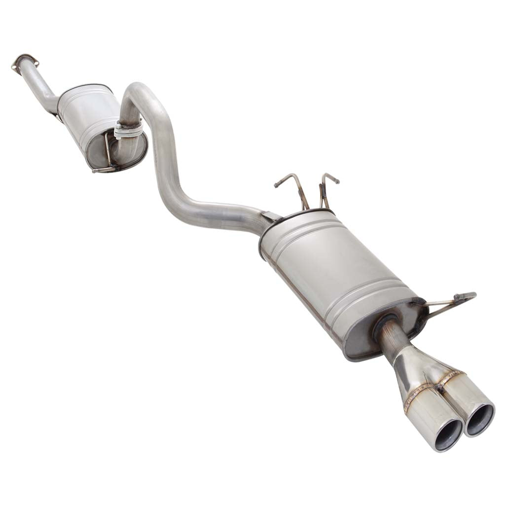 Ford Falcon (BA-BF) XR6 N/A Sedan 2.5" Cat-Back System w/ Dual 3" Tips - Raw Finish 409 S/S