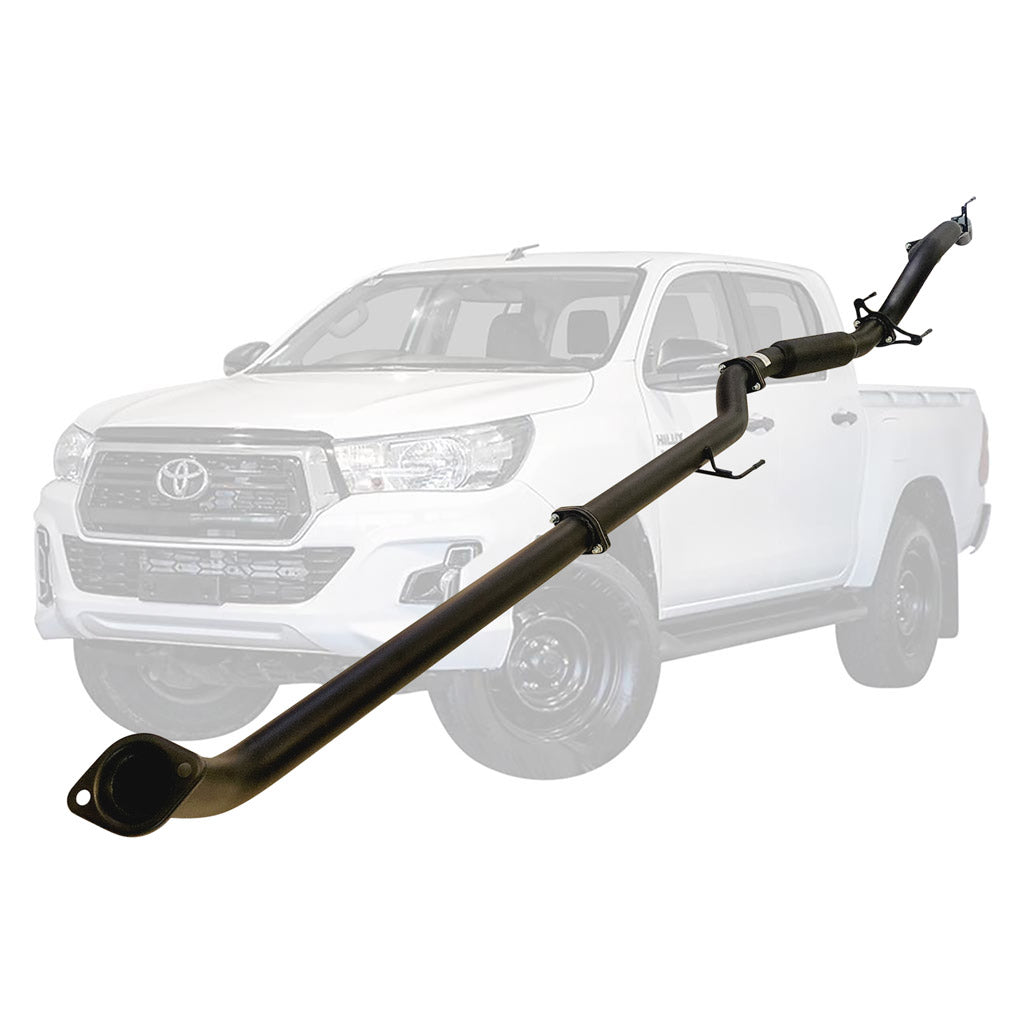 Toyota Hilux N80 2.4L 3 Inch DPF Back Exhaust