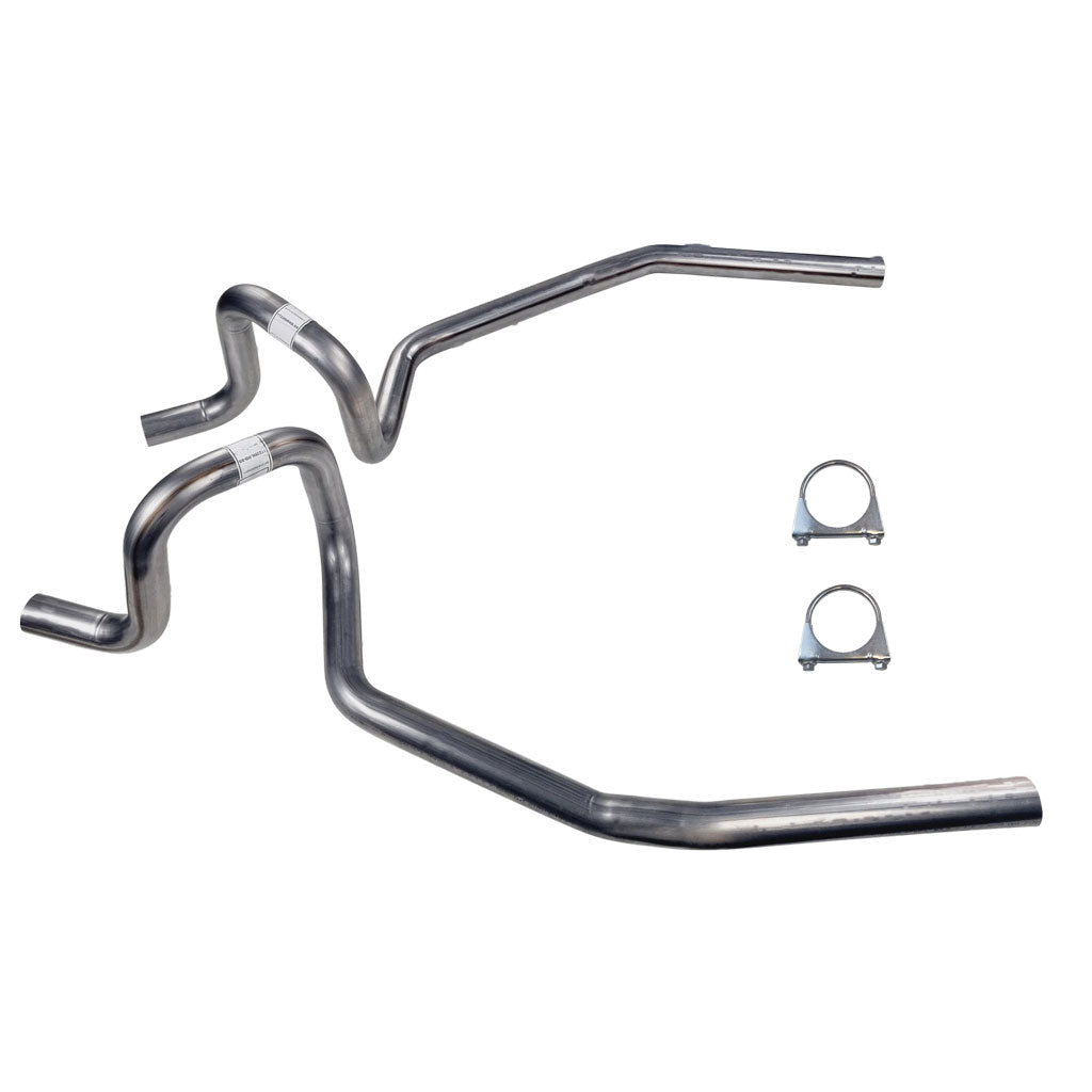 HOLDEN HQ HJ HX HZ SEDAN MONARO V8 MANDREL BENT LHS & RHS TAILPIPE 2.25" INCH STAINLESS STEEL