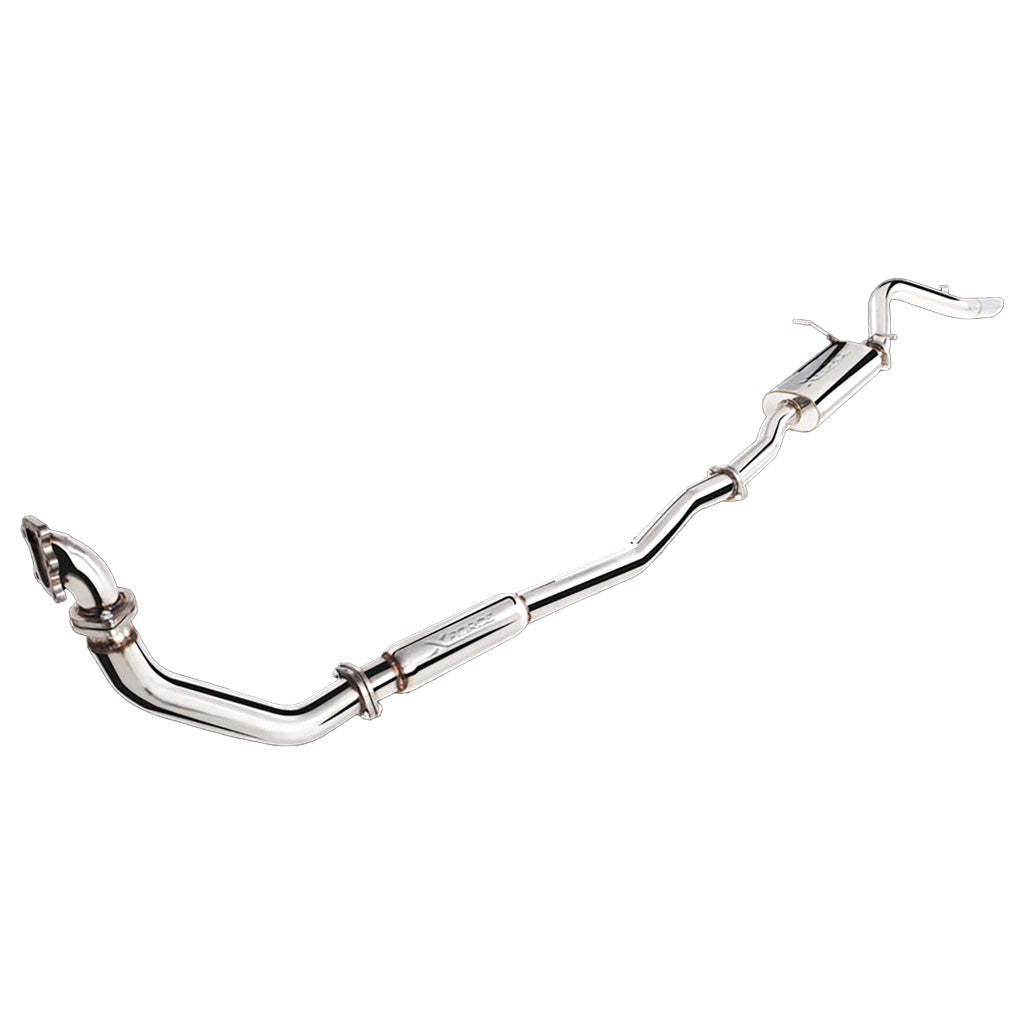 Nissan D22 Navara 3L TD Turbo Back Exhaust with Cat Converter