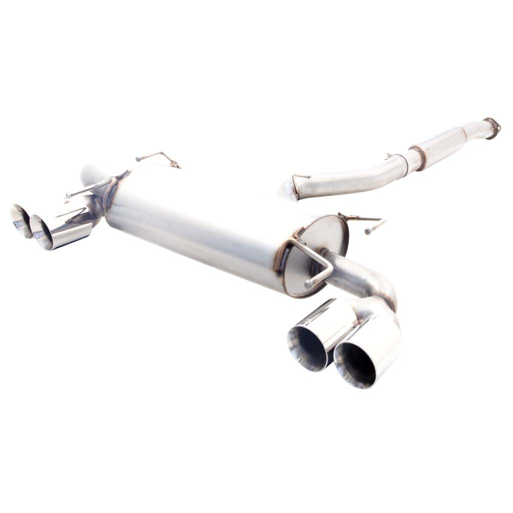 Subaru WRX STI G3 S2 Hatch Cat Back System in Stainless Steel