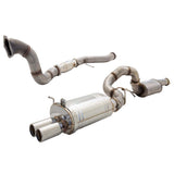 Ford Falcon BA-BF XR6-Turbo Sedan 4" Dump Pipe, Metallic Cat, 3.5" Turbo-Back System - Raw Finish 409 S/S **** Special Order Item ****