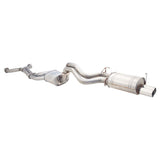 Ford Falcon FG XR8 Sedan XFORCE Twin 2.5 Inch Catback Exhaust - Raw 409 **** Special Order Item ****