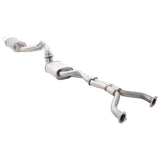 Ford Falcon FG XR8 Sedan XFORCE Twin 2.5 Inch Catback Exhaust - Raw 409 **** Special Order Item ****