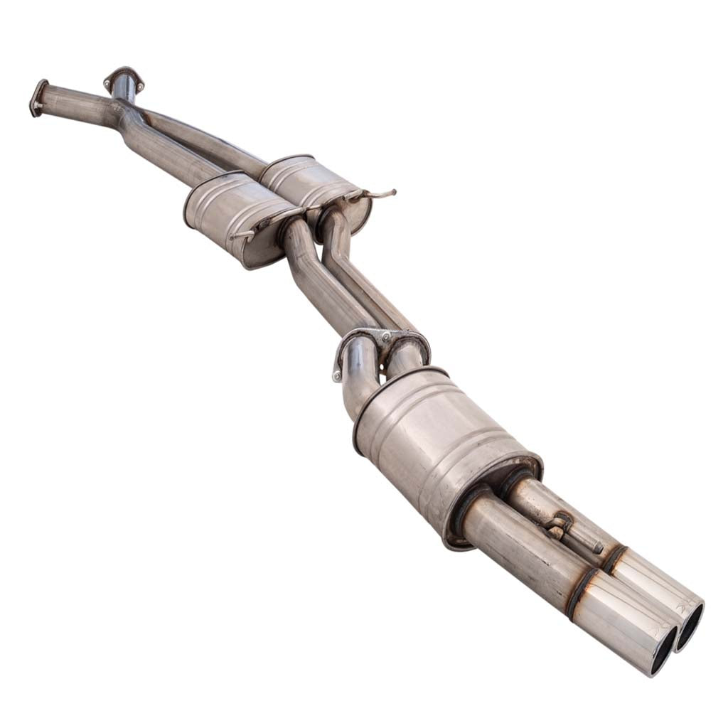 Holden Commodore VT-VZ V8 Ute Twin 3" Cat-Back System - Raw Finish 409 S/S