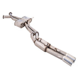 Commodore VT-VZ Sedan XFORCE Twin 2.5" Catback Exhaust Raw 409 - Hotdog Rear **** Special Order Item ****