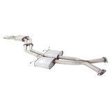 Holden Monaro V2 Cv6 Cv8 2001-03 XFORCE Twin 2.5 Inch Catback Exhaust - Raw 409 **** Special Order Item ****