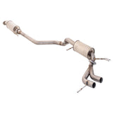 Hyundai Veloster SR Raw 409 2.5" Cat Back Exhaust **** Special Order Item ****