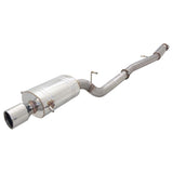 Subaru WRX Cat Back With Oval Single Outlet Muffler