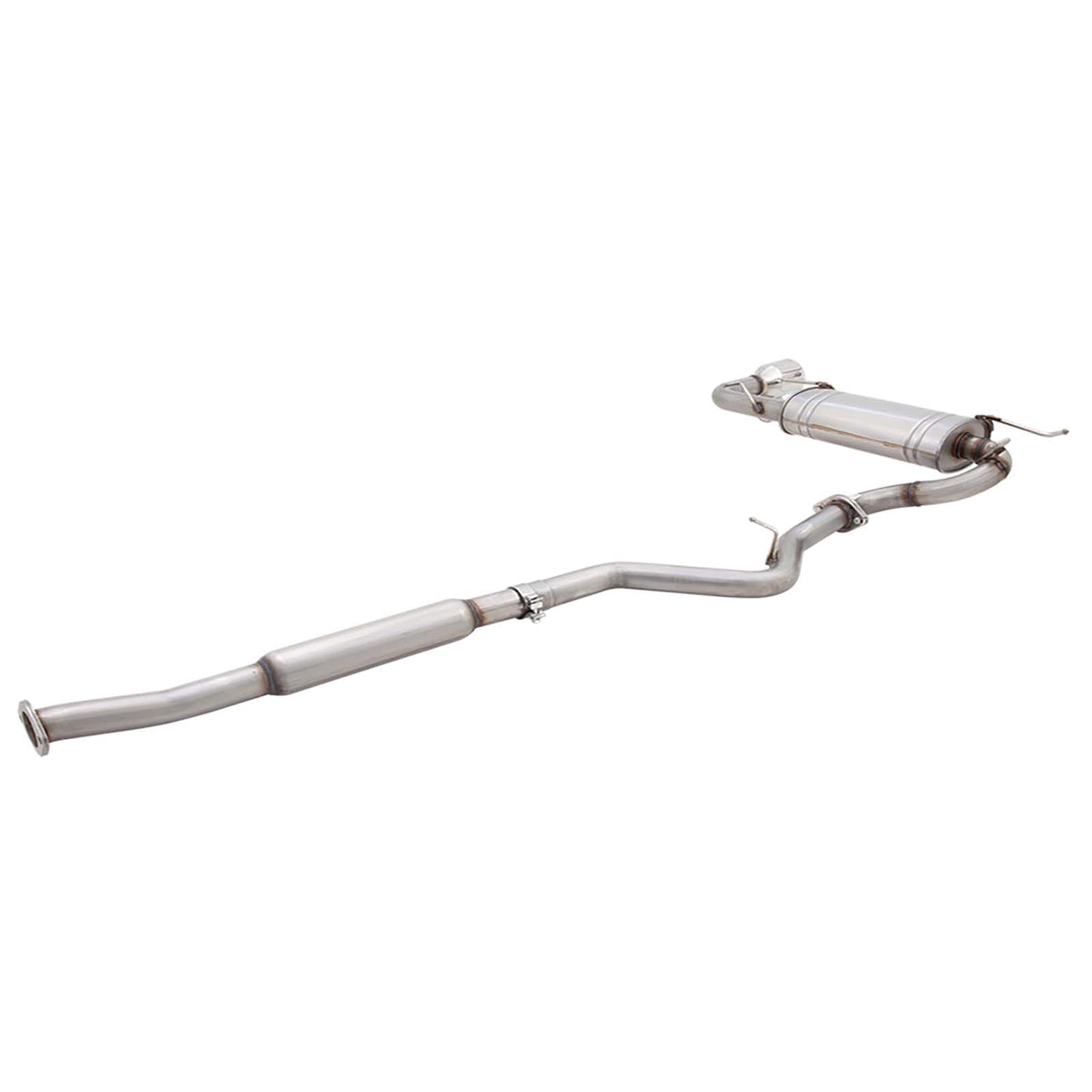 Subaru Impreza Raw 409 Stainless Cat Back System with Single Tip **** Special Order Item ****