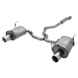Subaru Impreza N/A Sedan 2008-12/2011 Raw 409 Stainless Steel Cat-Back System With Single Tip Each Side
