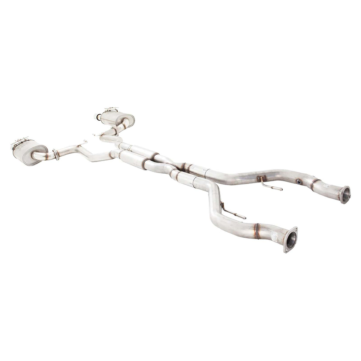 Holden Commodore VE VF Ute XFORCE Twin 2.5" Catback Exhaust - Raw Finish 409
