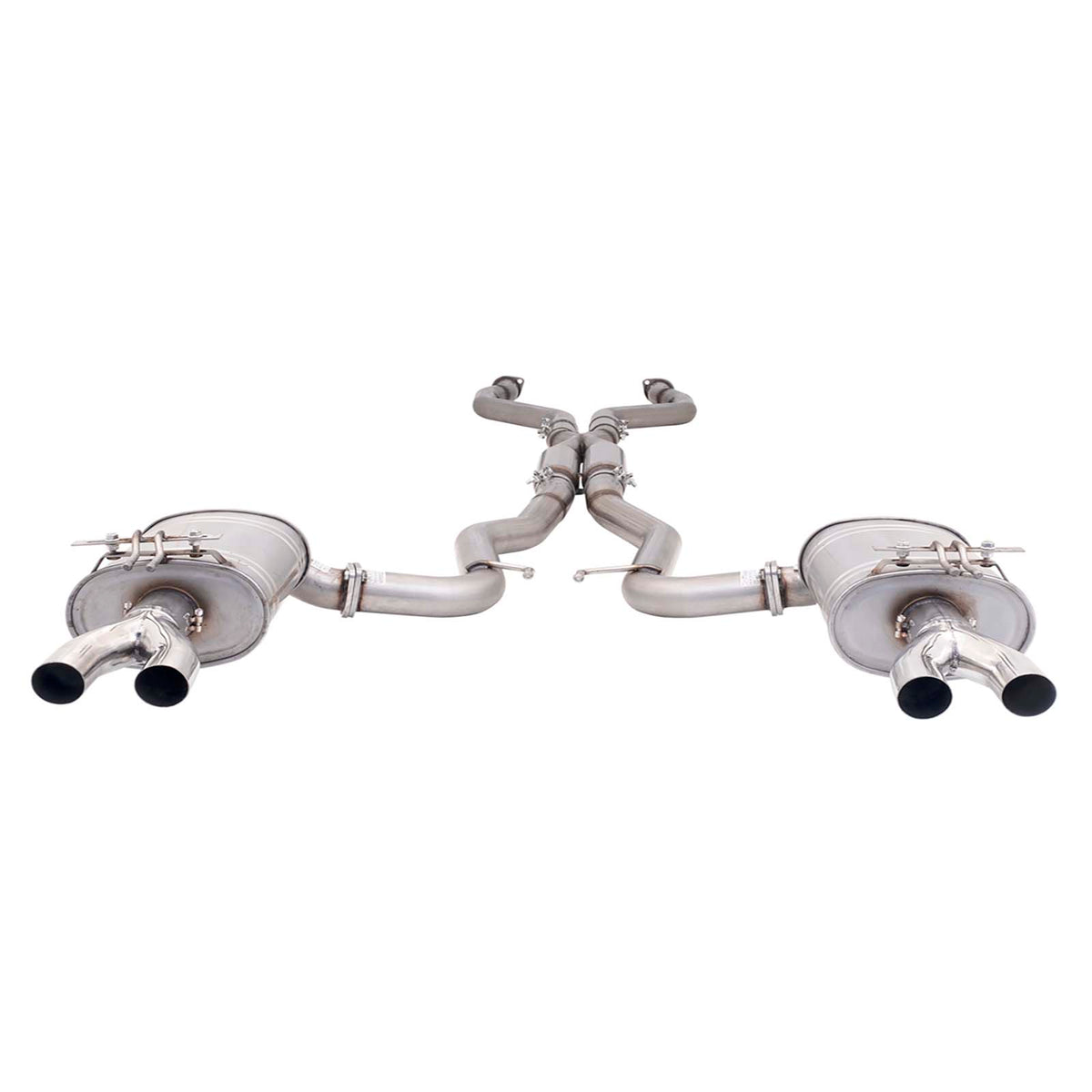 Holden HSV GTS GEN-F 2013 - 2017 XFORCE Twin 3" Catback System - Raw 409 **** Special Order Item ****