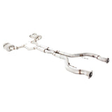 Holden Commodore VE VF Ute XFORCE Twin 3" Catback Exhaust - Raw Finish 409 **** Special Order Item ****