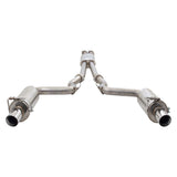 Ford S550 Mustang GT V8 Cat Back System Stainless (DOES NOT FIT CONVERTIBLE)